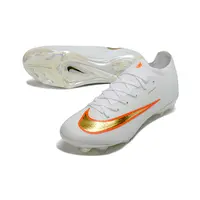 Chuteira Campo Nike Mercurial Vapor 17 Elite FG Branco e Laranja - imagem 4