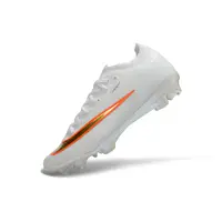 Chuteira Campo Nike Mercurial Vapor 17 Elite FG Branco e Laranja - imagem 5