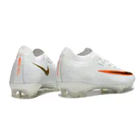 Chuteira Campo Nike Mercurial Vapor 17 Elite FG Branco e Laranja - imagem 3