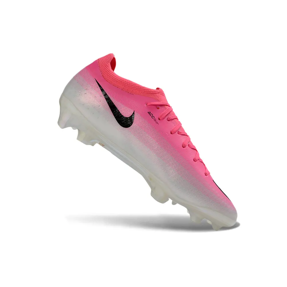 Chuteira Campo Nike Mercurial Vapor 17 Elite FG Rosa e Branco