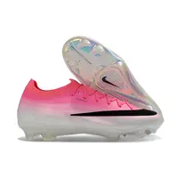 Chuteira Campo Nike Mercurial Vapor 17 Elite FG Rosa e Branco - imagem 2