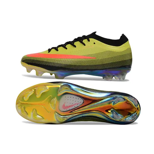 Chuteira Campo Nike Mercurial Vapor 17 Elite FG Verde, Preto e Vermelho
