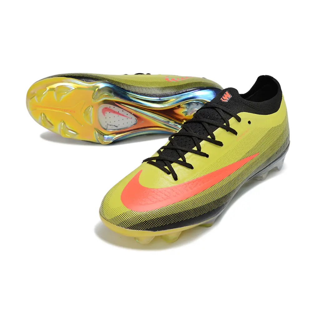 Chuteira Campo Nike Mercurial Vapor 17 Elite FG Verde, Preto e Vermelho