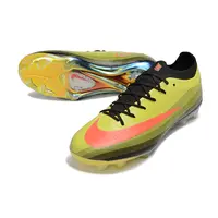 Chuteira Campo Nike Mercurial Vapor 17 Elite FG Verde, Preto e Vermelho - imagem 4