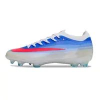 Chuteira Campo Nike Mercurial Vapor 17 Elite FG Branco, Azul e Rosa - imagem 1