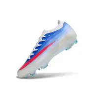 Chuteira Campo Nike Mercurial Vapor 17 Elite FG Branco, Azul e Rosa - imagem 5