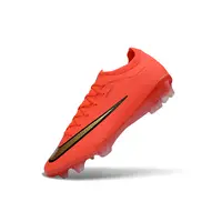 Chuteira Campo Nike Mercurial Vapor 17 Elite FG Vermelho e Dourado - imagem 5
