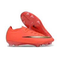 Chuteira Campo Nike Mercurial Vapor 17 Elite FG Vermelho e Dourado - imagem 2