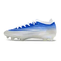 Chuteira Campo Nike Mercurial Vapor 17 Elite FG Branco e Azul - imagem 1