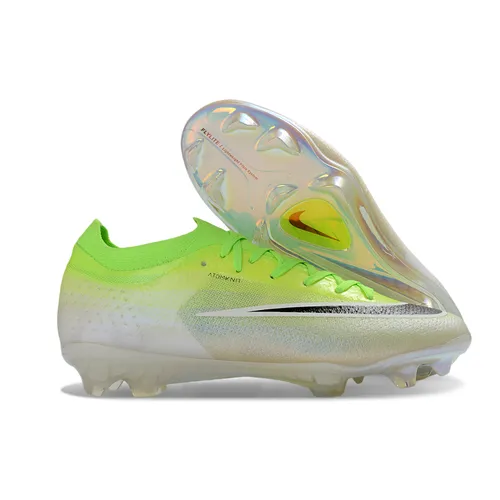 Chuteira Campo Nike Mercurial Vapor 17 Elite FG Branco e Verde