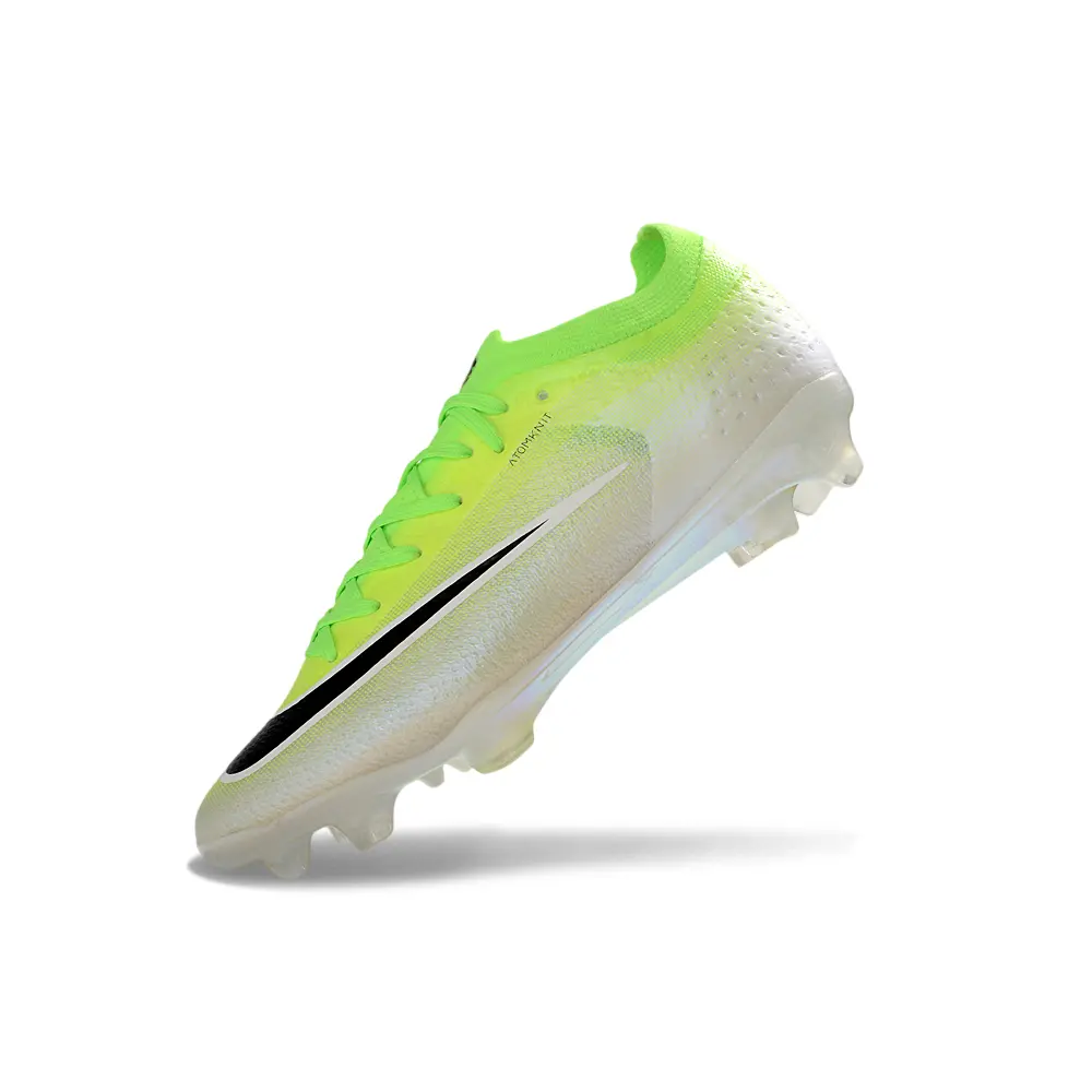 Chuteira Campo Nike Mercurial Vapor 17 Elite FG Branco e Verde
