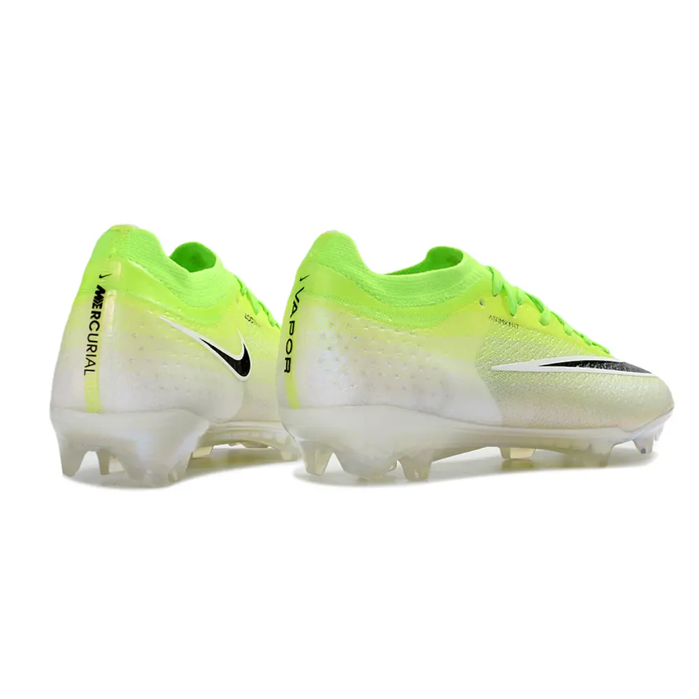 Chuteira Campo Nike Mercurial Vapor 17 Elite FG Branco e Verde