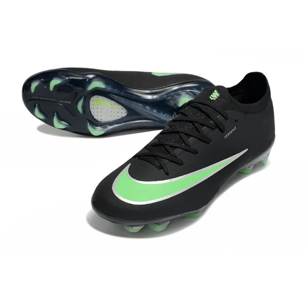 Chuteira Campo Nike Mercurial Vapor 17 Elite FG Preto e Verde