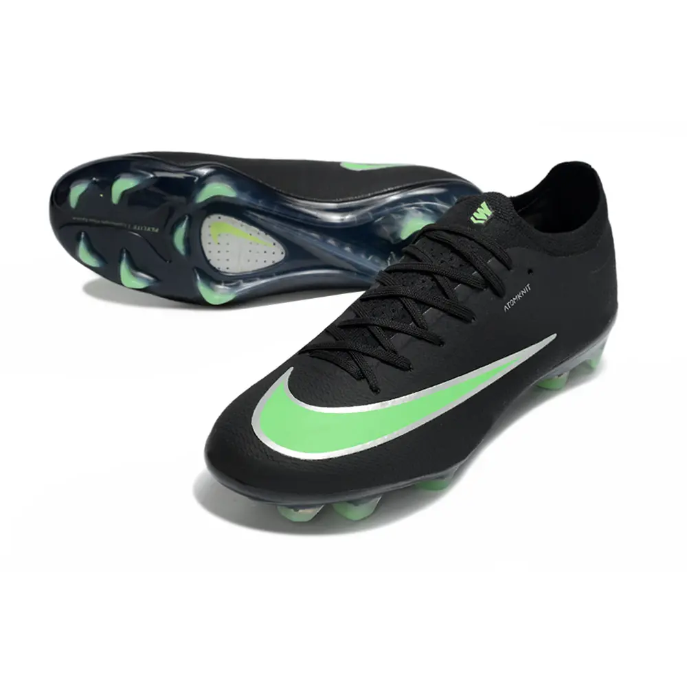 Chuteira Campo Nike Mercurial Vapor 17 Elite FG Preto e Verde