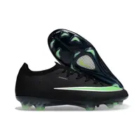 Chuteira Campo Nike Mercurial Vapor 17 Elite FG Preto e Verde - imagem 2