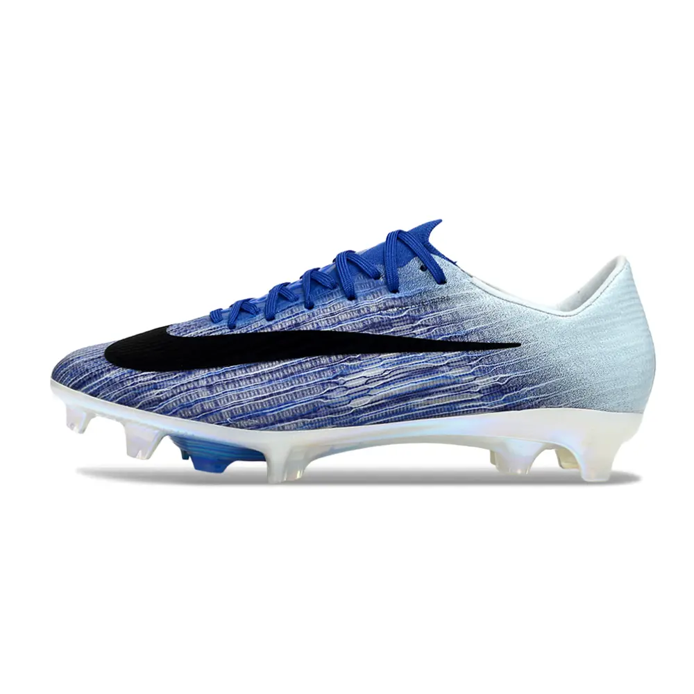 Chuteira Campo Nike Air Zoom Mercurial Superfly 11 Elite FG Azul e Preto