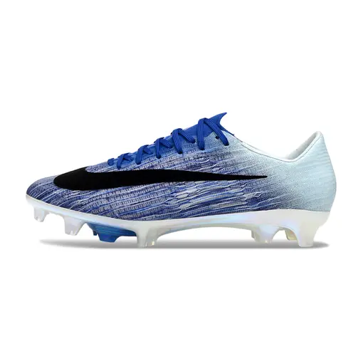 Chuteira Campo Nike Air Zoom Mercurial Superfly 11 Elite FG Azul e Preto