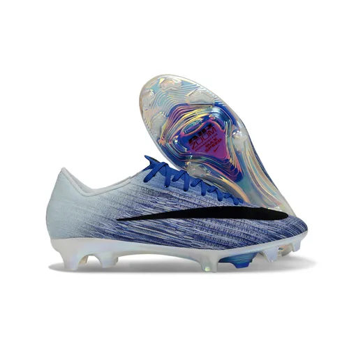Chuteira Campo Nike Air Zoom Mercurial Superfly 11 Elite FG Azul e Preto