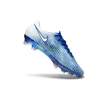 Chuteira Campo Nike Air Zoom Mercurial Superfly 11 Elite FG Azul e Branco - imagem 6