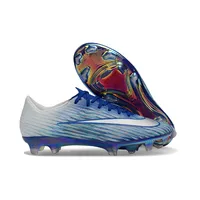 Chuteira Campo Nike Air Zoom Mercurial Superfly 11 Elite FG Azul e Branco - imagem 2
