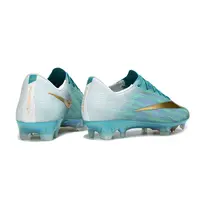 Chuteira Campo Nike Air Zoom Mercurial Superfly 11 Elite FG Verde e Dourado - imagem 3