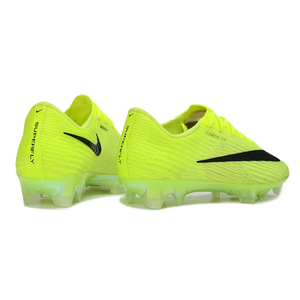 Chuteira Campo Nike Air Zoom Mercurial Superfly 11 Elite FG Verde e Preto