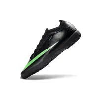 Chuteira Society Nike Mercurial Vapor 17 Elite TF Preto e Verde - imagem 4