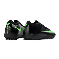 Chuteira Society Nike Mercurial Vapor 17 Elite TF Preto e Verde - imagem 2