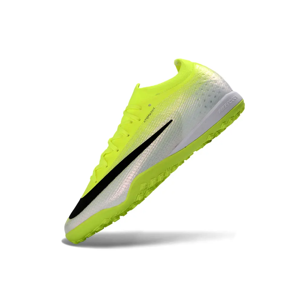 Chuteira Society Nike Mercurial Vapor 17 Elite TF Verde e Branco