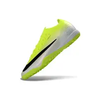 Chuteira Society Nike Mercurial Vapor 17 Elite TF Verde e Branco - imagem 5