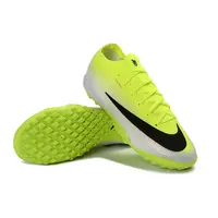 Chuteira Society Nike Mercurial Vapor 17 Elite TF Verde e Branco - imagem 4