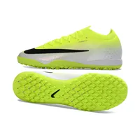 Chuteira Society Nike Mercurial Vapor 17 Elite TF Verde e Branco - imagem 2