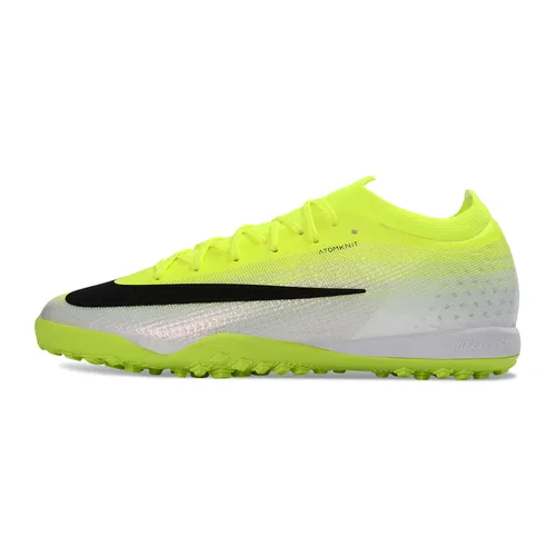 Chuteira Society Nike Mercurial Vapor 17 Elite TF Verde e Branco