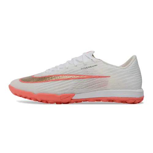 Chuteira Society Nike Air Zoom Mercurial Superfly 11 Elite TF Branco e Laranja
