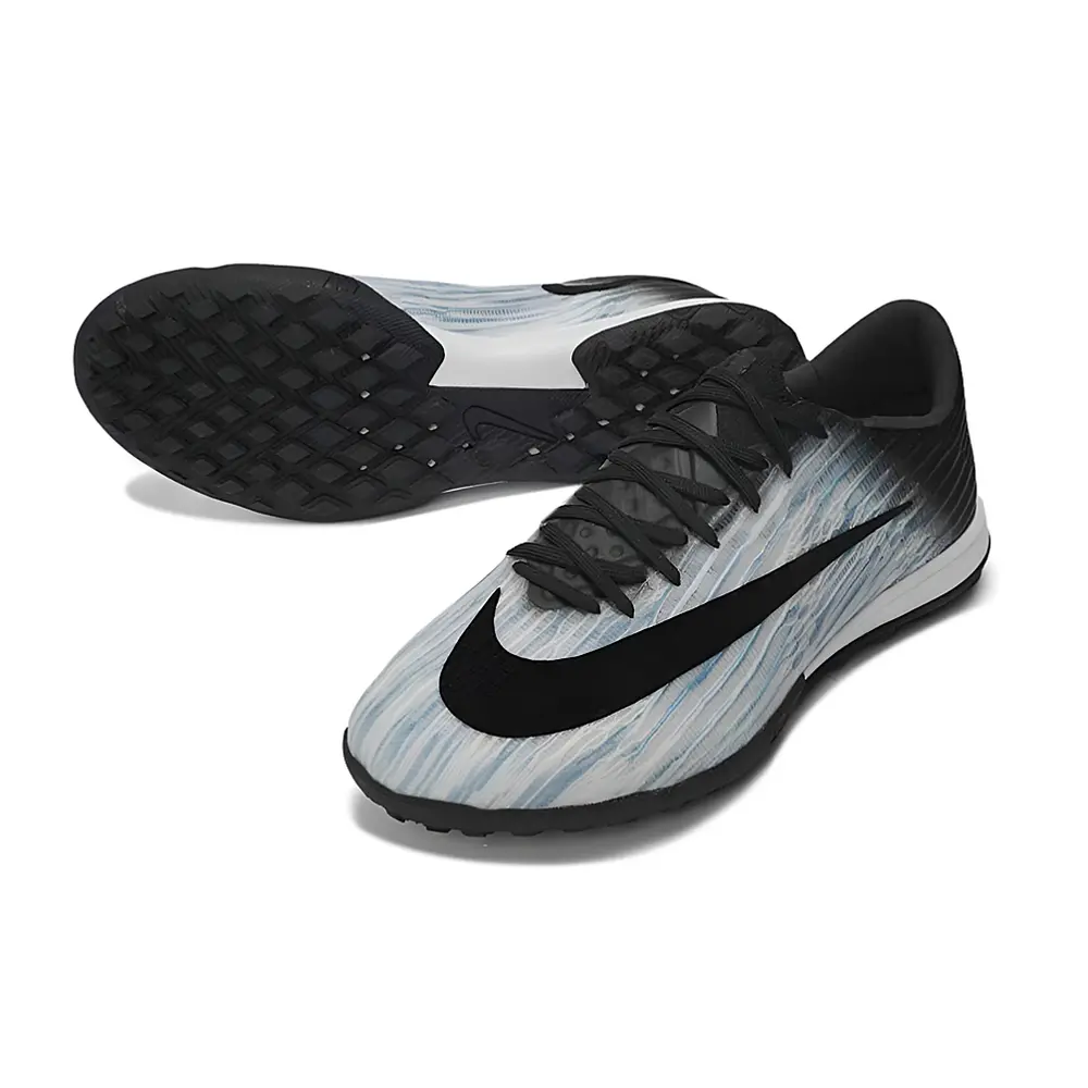 Chuteira Society Nike Air Zoom Mercurial Superfly 11 Elite TF Preto e Azul