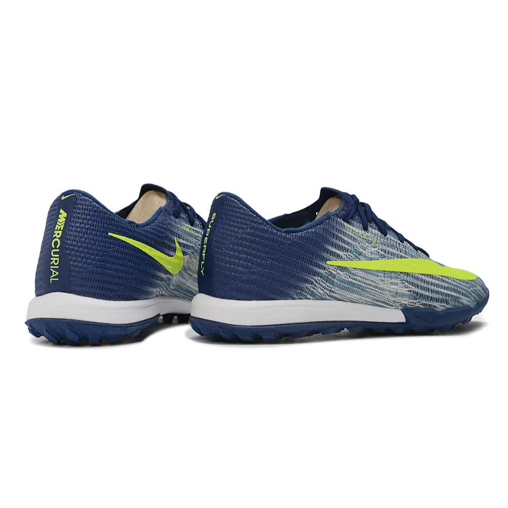 Chuteira Society Nike Air Zoom Mercurial Superfly 11 Elite TF Azul e Verde