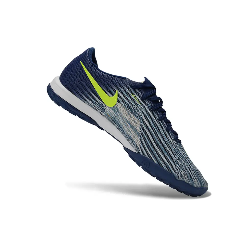 Chuteira Society Nike Air Zoom Mercurial Superfly 11 Elite TF Azul e Verde