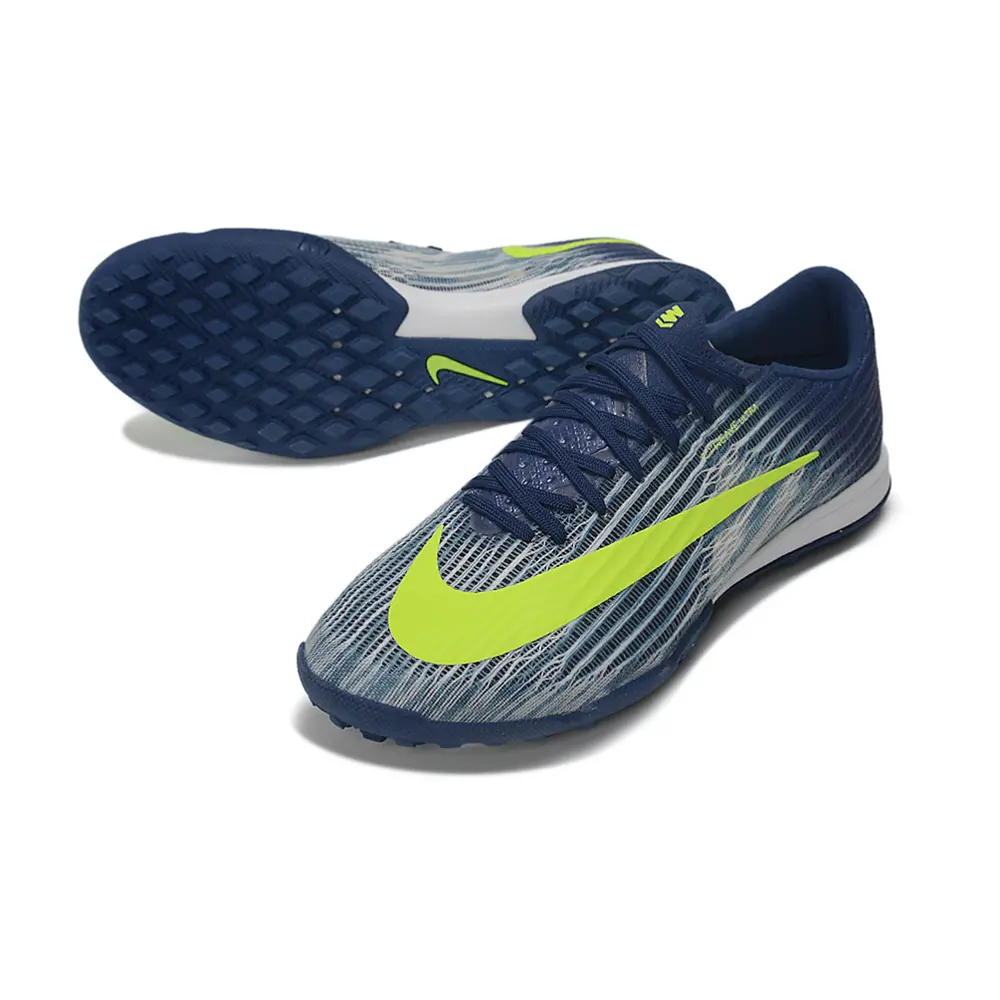 Chuteira Society Nike Air Zoom Mercurial Superfly 11 Elite TF Azul e Verde