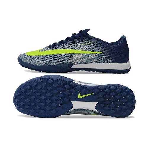 Chuteira Society Nike Air Zoom Mercurial Superfly 11 Elite TF Azul e Verde