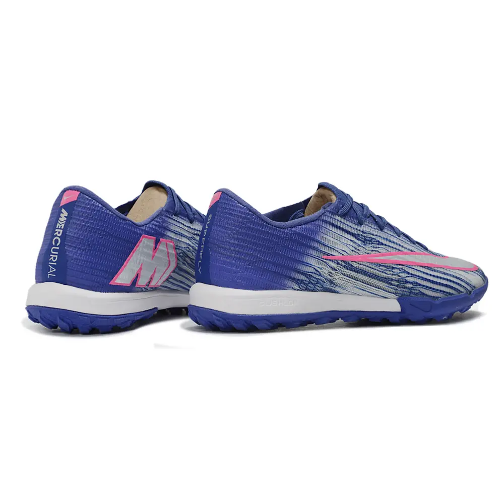 Chuteira Society Nike Air Zoom Mercurial Superfly 11 Elite TF Azul e Rosa
