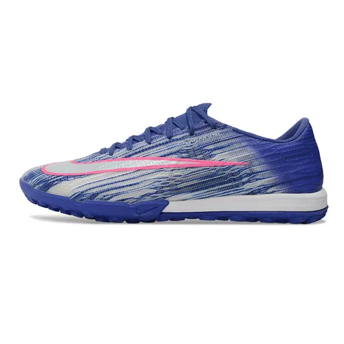 Chuteira Society Nike Air Zoom Mercurial Superfly 11 Elite TF Azul e Rosa