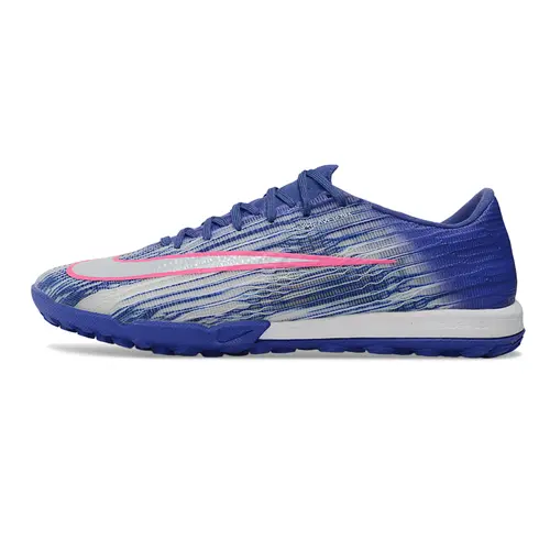 Chuteira Society Nike Air Zoom Mercurial Superfly 11 Elite TF Azul e Rosa