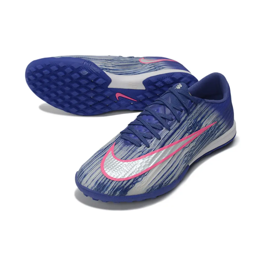 Chuteira Society Nike Air Zoom Mercurial Superfly 11 Elite TF Azul e Rosa
