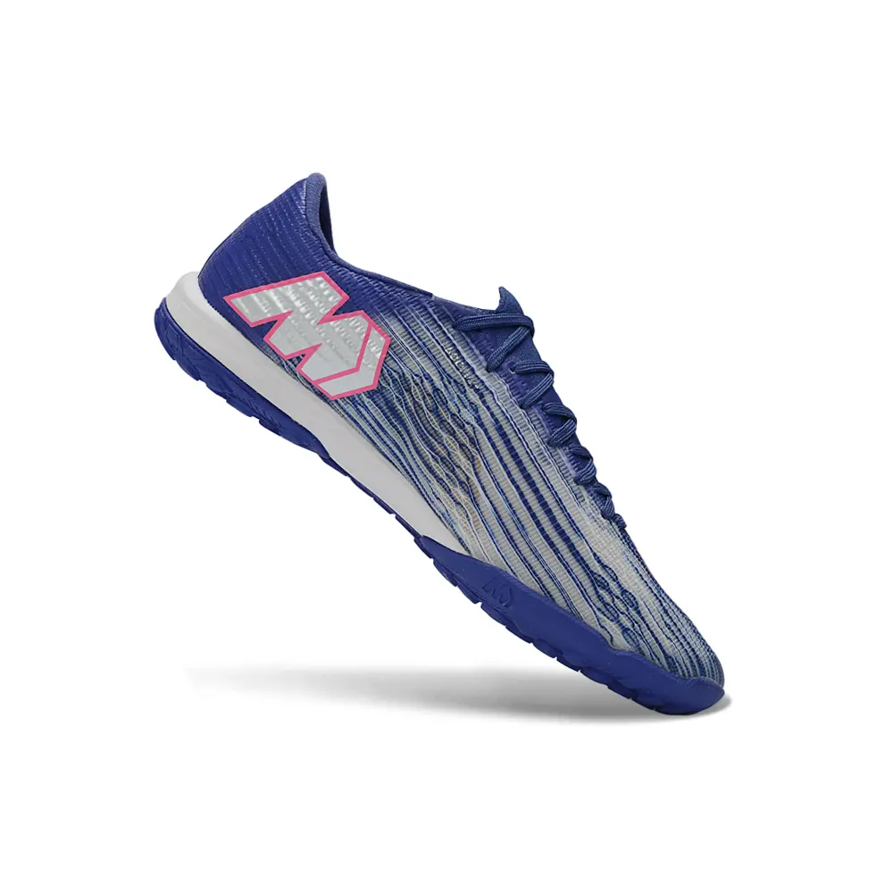 Chuteira Society Nike Air Zoom Mercurial Superfly 11 Elite TF Azul e Rosa
