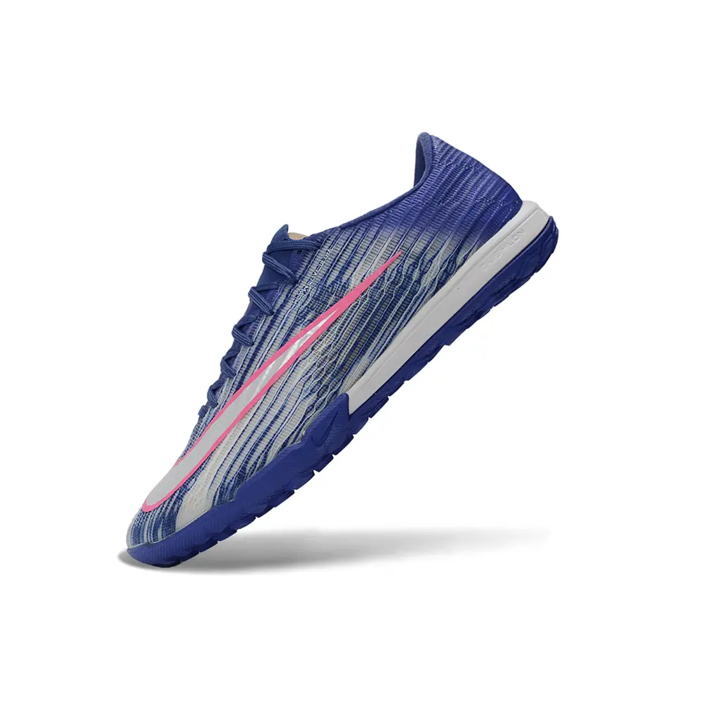 Chuteira Society Nike Air Zoom Mercurial Superfly 11 Elite TF Azul e Rosa