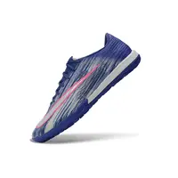 Chuteira Society Nike Air Zoom Mercurial Superfly 11 Elite TF Azul e Rosa - imagem 5