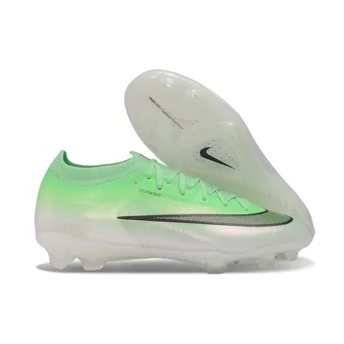 Chuteira Campo Nike Mercurial Vapor 17 Elite FG Branco e Verde