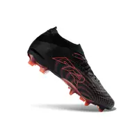 Chuteira Campo Puma Future 9 FG Preto e Vermelho - imagem 3