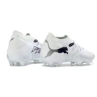 Chuteira Campo Puma Future 9 FG Branco e Azul - imagem 3