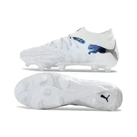 Chuteira Campo Puma Future 9 FG Branco e Azul - imagem 2